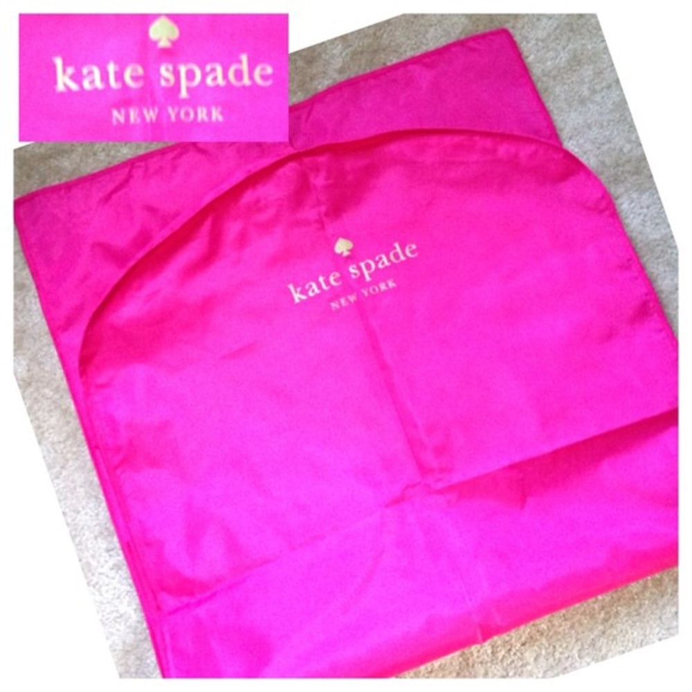 Kate Spade ♠️ hot pink garment bag!!!